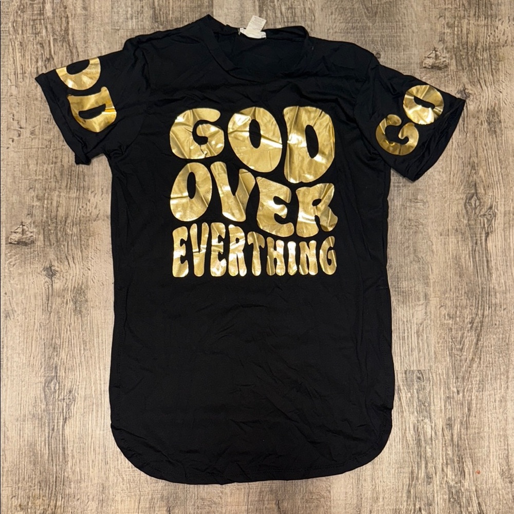 NYC Black and Gold Graphic Tee